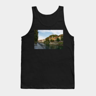 Ljubljanici River in Ljubljana, Slovenia Tank Top